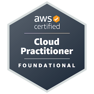 AWS Cloud Practition certificate
